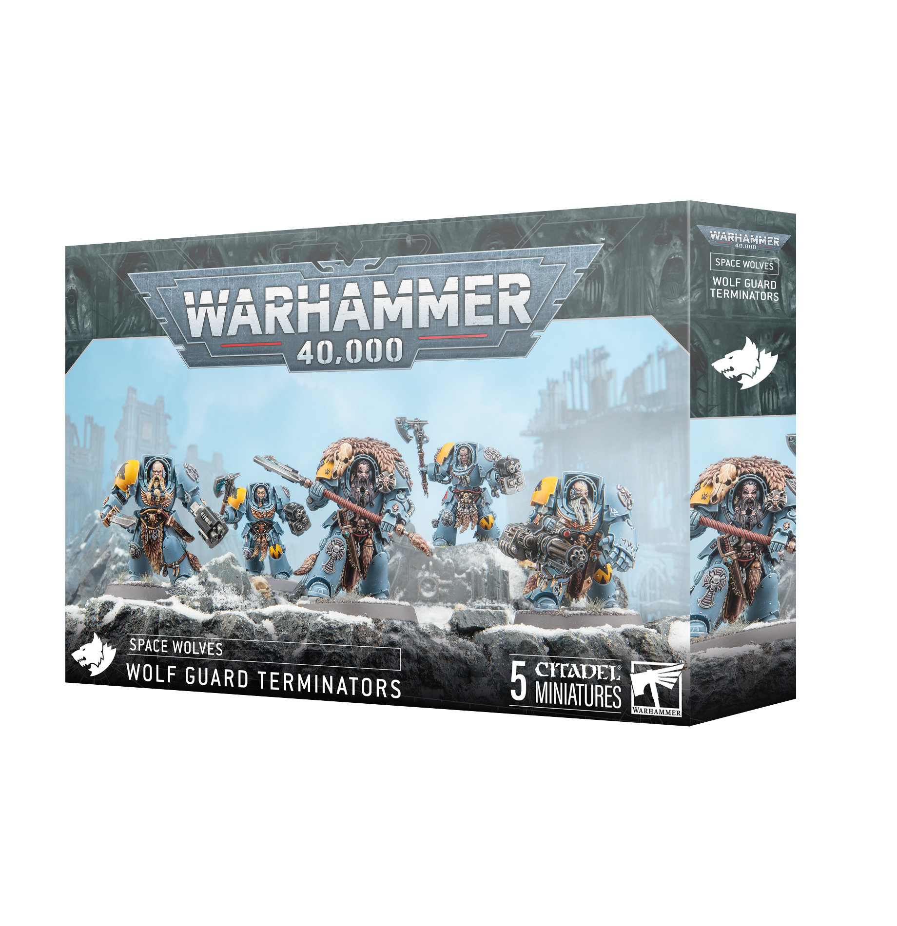 https___trade.games-workshop.com_assets_2025_06_99120101441_SpaceWolvesWolfGuardTerminators6 Warhammer 40,000 Space Wolves Wolf Guard Terminators - imagine 1