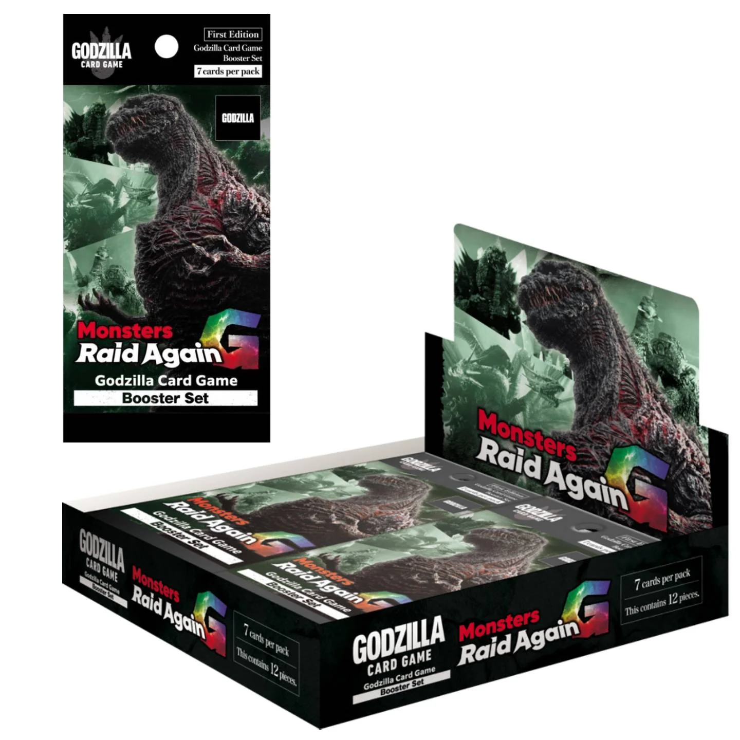 godzilla box Godzilla Card Game: Monsters Raid Again Booster Box - imagine 1
