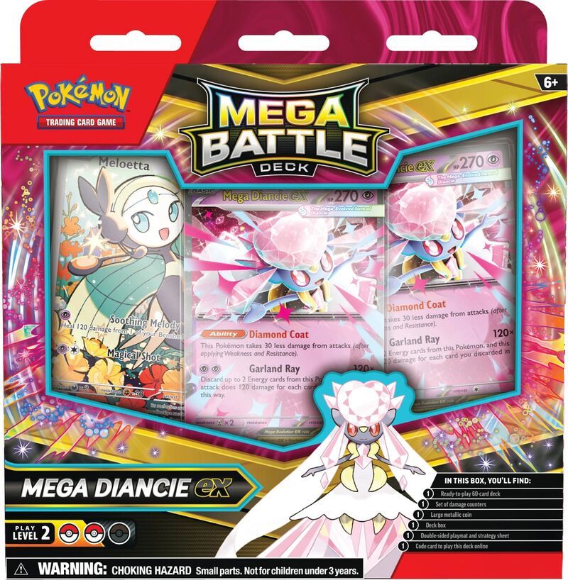 mega diancie Pokemon TCG: Mega Battle Deck - Mega Diancie ex - imagine 1
