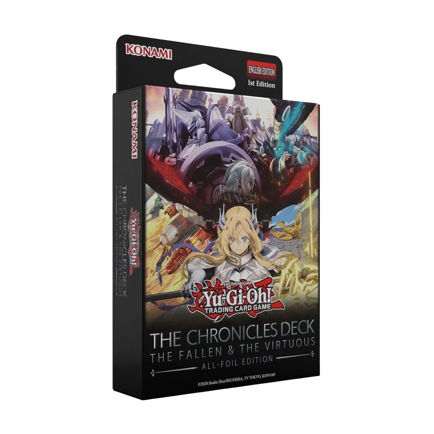 yu-gi-oh-the-chronicles-the-fallen-the-virtuous-deck YU-GI-OH! THE CHRONICLES DECK: The Fallen & The Virtuous (All-Foil Edition) - imagine 1