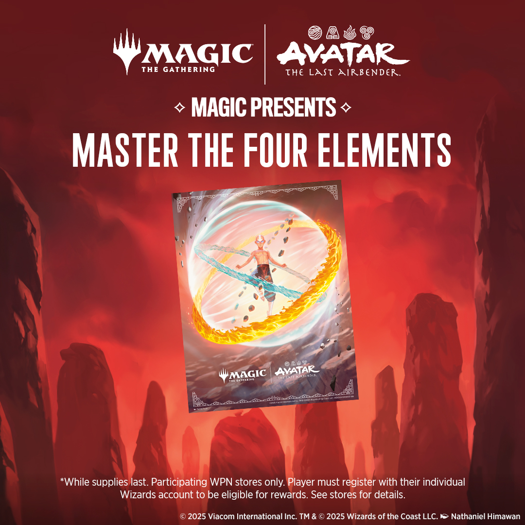 TLA_MTGPrsnts_FrElmnts_1080x1080 Avatar: Master of the Four Elements Sealed League - imagine 1