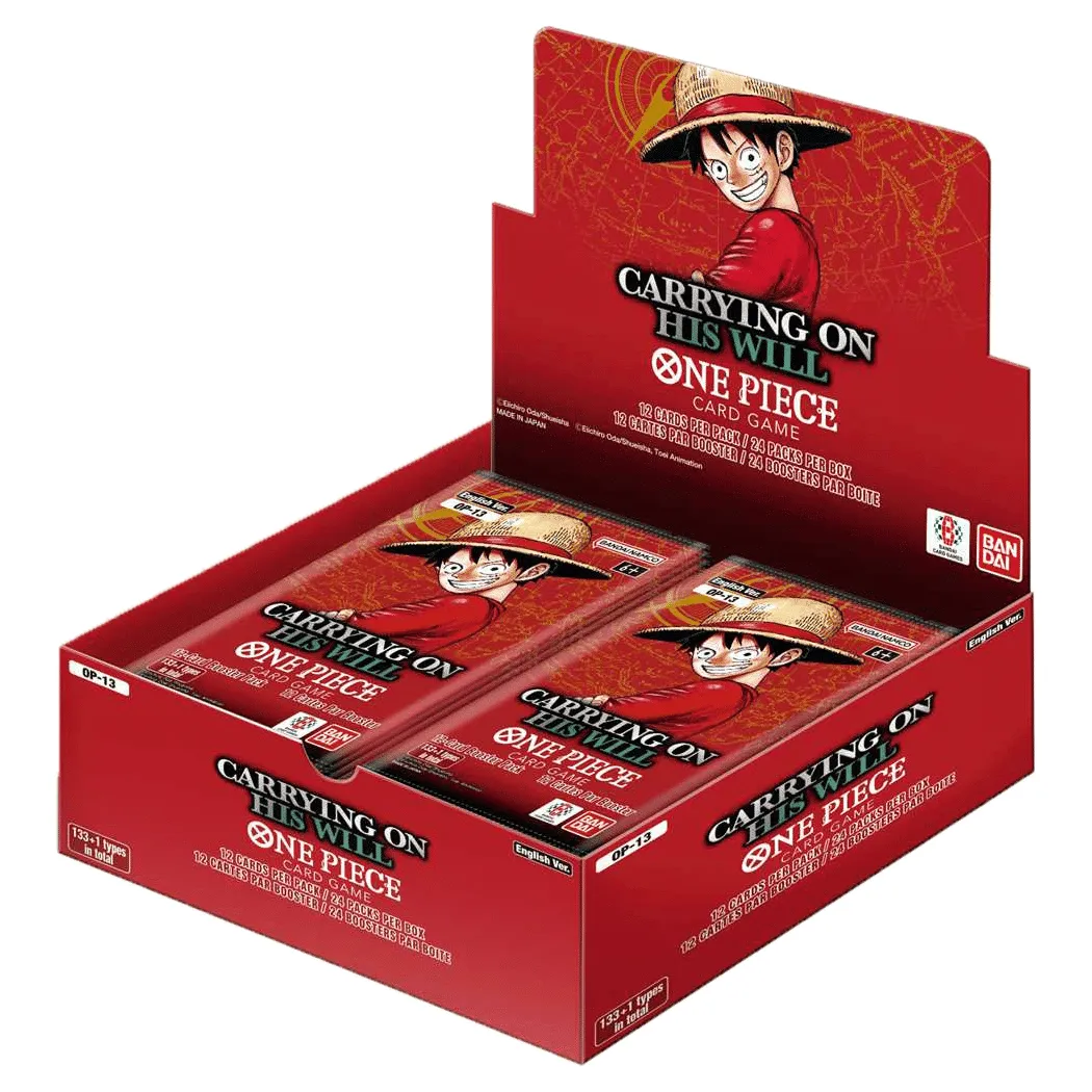 One Piece Card Game – OP13 Box Carrying On His Will - EN - Unlock