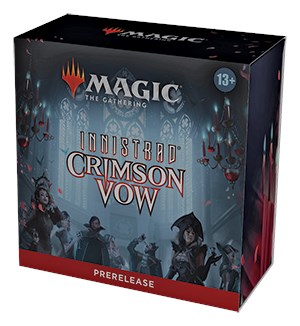 crimson vow pre Magic: The Gathering - Innistrad Crimson Vow Prerelease Pack - imagine 1