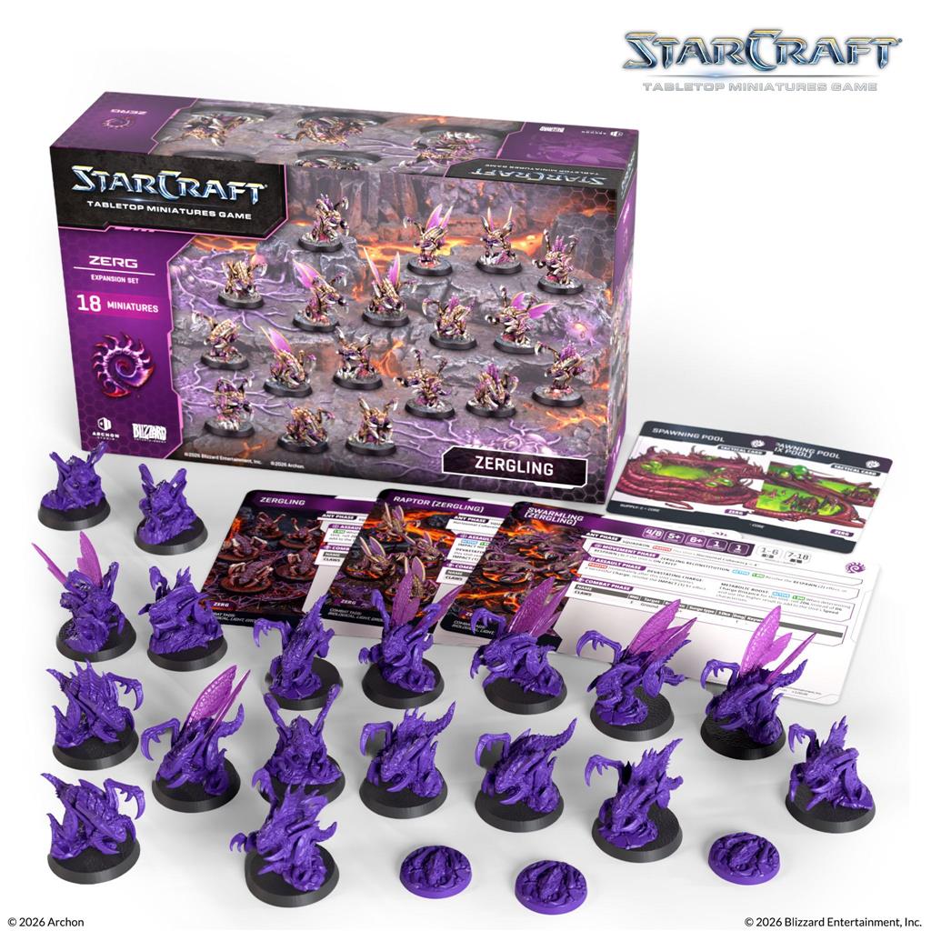 Zerg Inflation StarCraft® The Miniatures Game - Zergling - Zerg - Expansion Set - EN ...