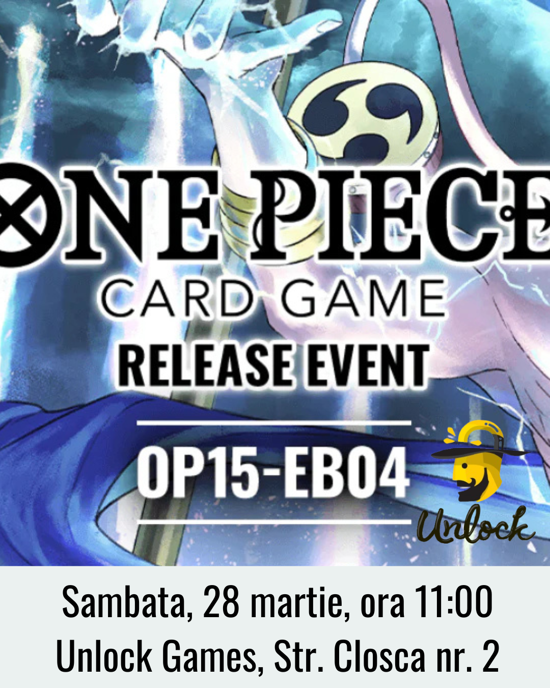 Textul tău de paragraf (2) One Piece TCG Prerelease OP-15 | Sambata, 28 martie, ora 11:00 - imagine 1