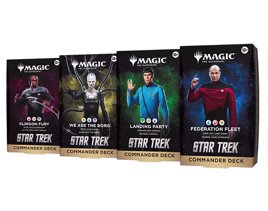 Commander_548x432 Magic: The Gathering® | Star Trek™ Commander Deck Display - imagine 1