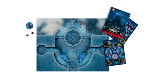 D&D World of Warcraft Icecrown Citadel Adventure Map Pack - EN - imagine 3