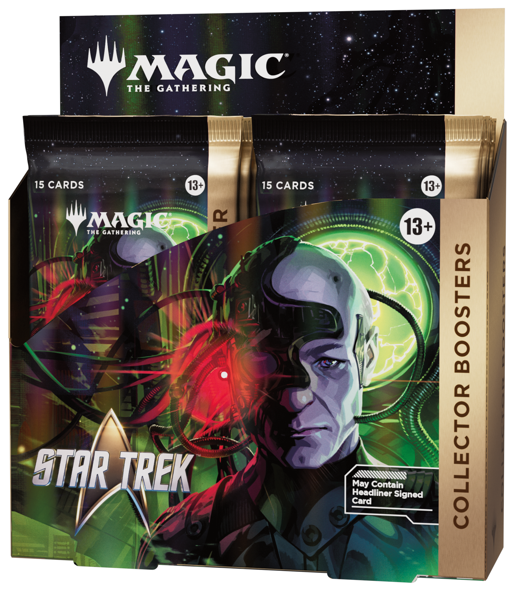 MTGTRK_EN_Clctr_DspBx_02_03 Magic: The Gathering® | Star Trek™ Collector Booster Display - imagine 1