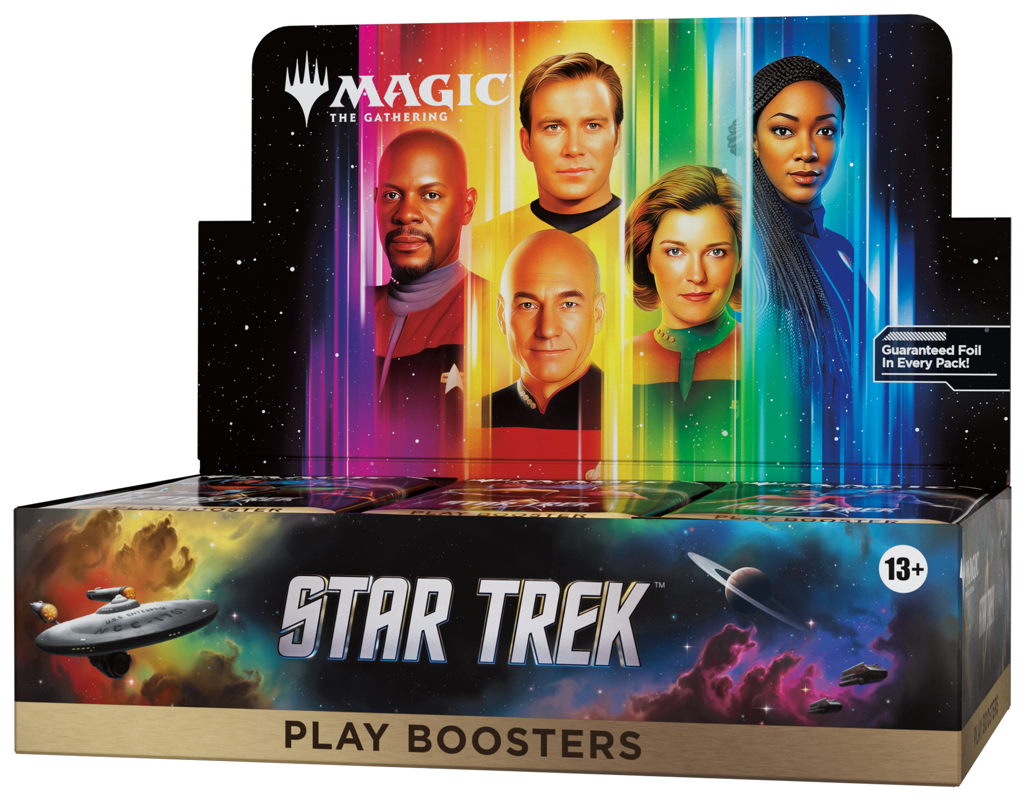 MTGTRK_EN_Play_DspBx_02_03 Magic: The Gathering® | Star Trek™ Play Booster Display - imagine 1